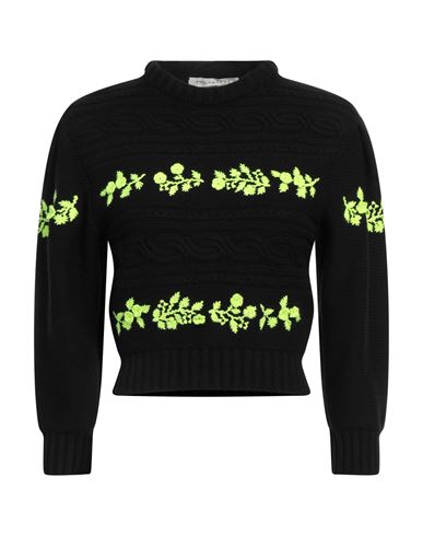 Philosophy Di Lorenzo Serafini Woman Sweater Black Size 6 Virgin Wool, Polyamide, Elastane