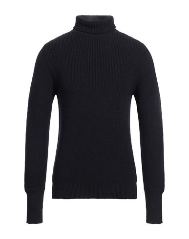 Daniele Fiesoli Man Turtleneck Midnight Blue Size Xl Virgin Wool In Blue