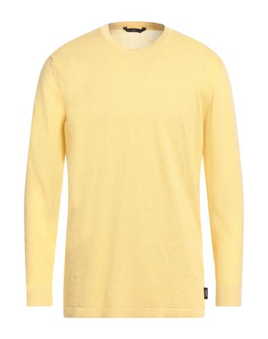 Hevo Hevò Man Sweater Yellow Size M Linen, Cotton