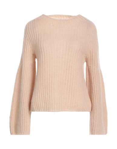 Pink Memories Woman Sweater Ivory Size 6 Acrylic, Mohair Wool, Polyamide, Wool In White