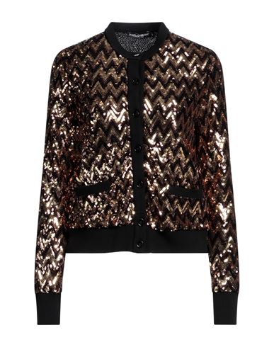 Dolce & Gabbana Woman Cardigan Black Size 4 Polyamide, Elastane, Virgin Wool