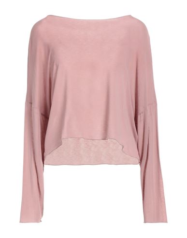Daniele Fiesoli Woman Sweater Pastel Pink Size 3 Viscose, Polyamide, Cashmere, Elastane