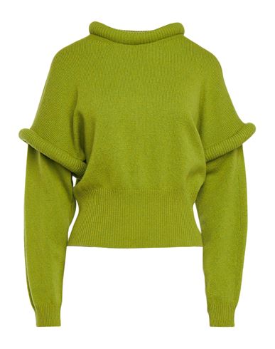 Federica Tosi Woman Sweater Military Green Size 8 Wool, Cashmere