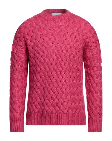 Bonsai Man Sweater Fuchsia Size Xs Acrylic, Mohair Wool, Polyamide, Wool In Pink