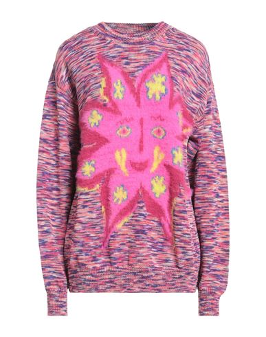 Stella Mccartney Woman Sweater Fuchsia Size Xxs Polyamide, Cotton In Pink
