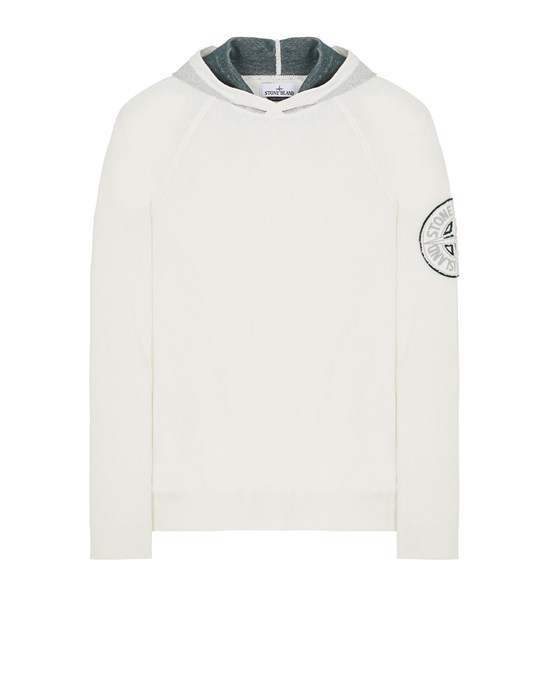 Sold out - STONE ISLAND 512B7 Sweater Man White