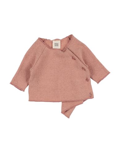 Douuod Babies'  Newborn Girl Cardigan Pastel Pink Size 1 Cotton, Acrylic, Synthetic Fibers, Viscose, Elastane