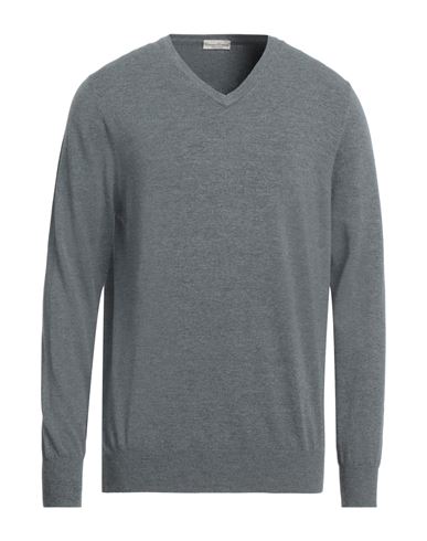 Cashmere Company Man Sweater Grey Size 38 Wool, Cashmere, Elastane