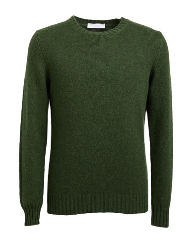 Filippo De Laurentiis Man Sweater Military Green Size 38 Cashmere In Green