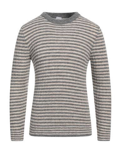 Aspesi Man Sweater Grey Size 40 Acrylic, Alpaca Wool, Polyamide, Wool