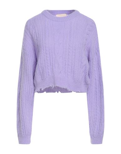 Aniye By Woman Sweater Lilac Size S Polyamide, Alpaca Wool, Wool In Purple