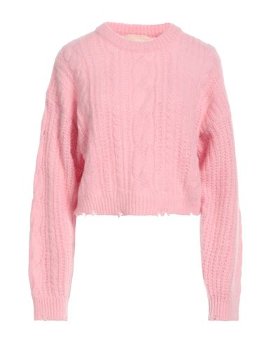 Shop Aniye By Woman Sweater Pink Size M Polyamide, Alpaca Wool, Wool