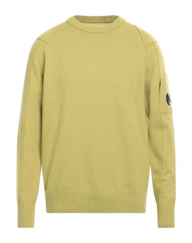 C.p. Company C. P. Company Man Sweater Acid Green Size 42 Wool, Polyamide