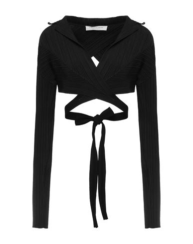 Philosophy Di Lorenzo Serafini Woman Wrap Cardigans Black Size 6 Viscose