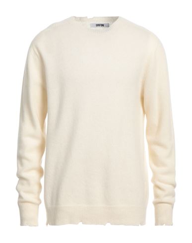 Mauro Grifoni Man Sweater Ivory Size 44 Cashmere In White