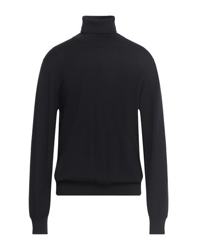 Alpha Studio Man Turtleneck Navy Size 48 Merino Wool