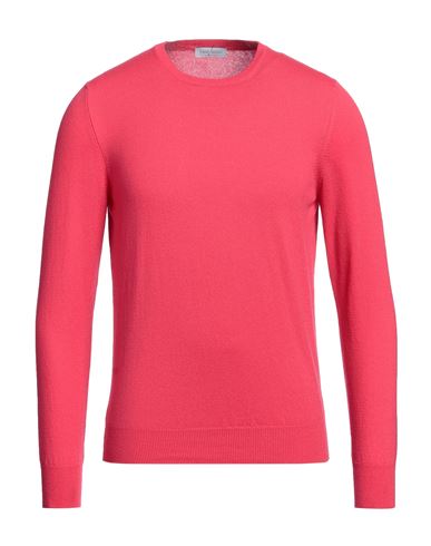 Shop Gran Sasso Man Sweater Fuchsia Size 38 Cashmere In Pink