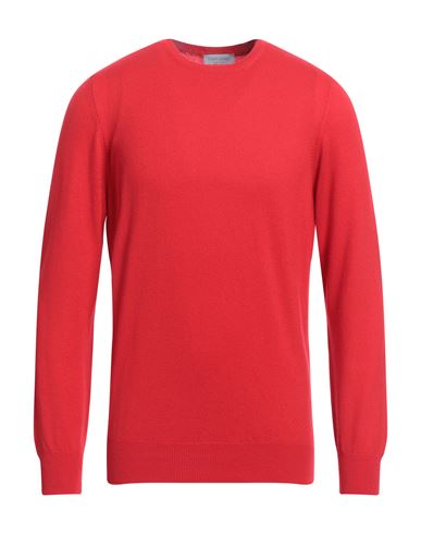 Shop Gran Sasso Man Sweater Red Size 44 Cashmere