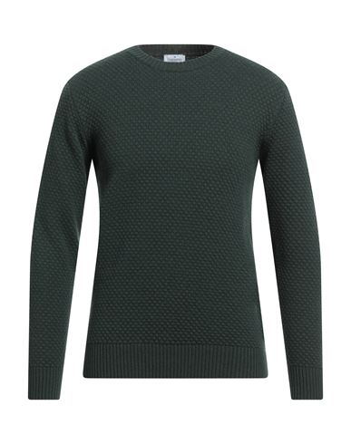 Giampaolo Man Sweater Green Size 48 Merino Wool, Cashmere