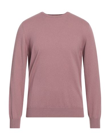 Gran Sasso Man Sweater Pastel Pink Size 46 Cashmere