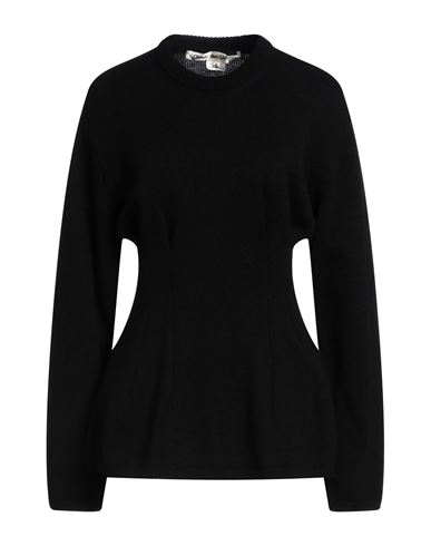 Shop Comme Des Garçons Woman Sweater Black Size S Acrylic, Wool