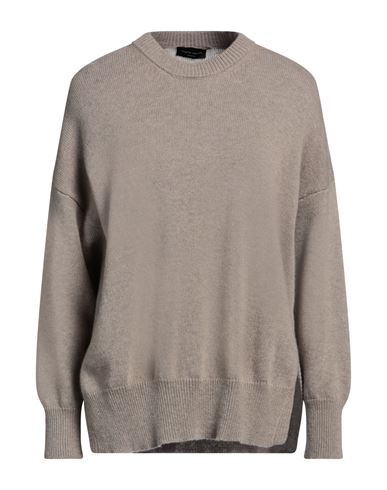 Shop Roberto Collina Woman Sweater Khaki Size Xs Wool, Cashmere In Beige
