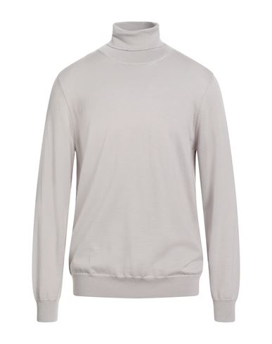 +39 MASQ +39 MASQ MAN TURTLENECK BEIGE SIZE 44 MERINO WOOL 