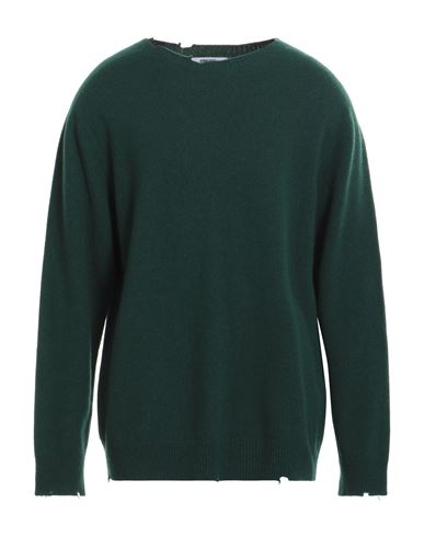 Mauro Grifoni Man Sweater Emerald Green Size 44 Cashmere