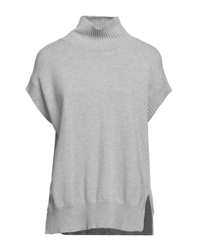 Roberto Collina Woman Turtleneck Grey Size Xs Wool, Cashmere
