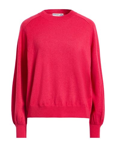 Ballantyne Of Peebles Woman Sweater Coral Size 4 Cashmere In Red