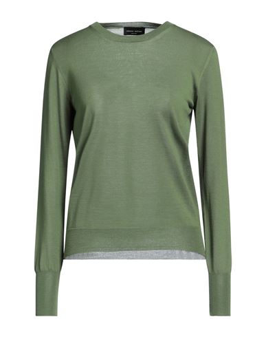 Roberto Collina Woman Sweater Green Size L Merino Wool