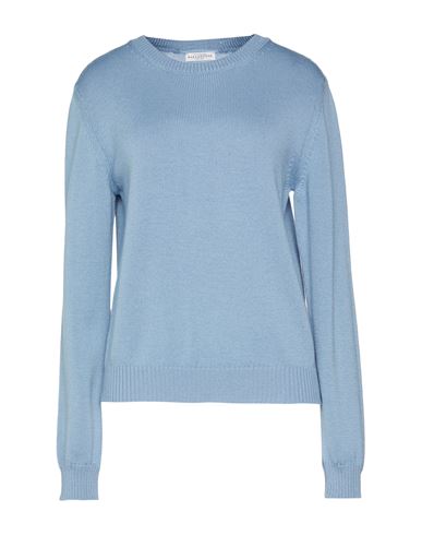 Ballantyne Woman Sweater Light Blue Size 8 Wool