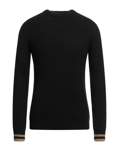 Hamaki-ho Man Sweater Black Size Xxl Acrylic, Merino Wool