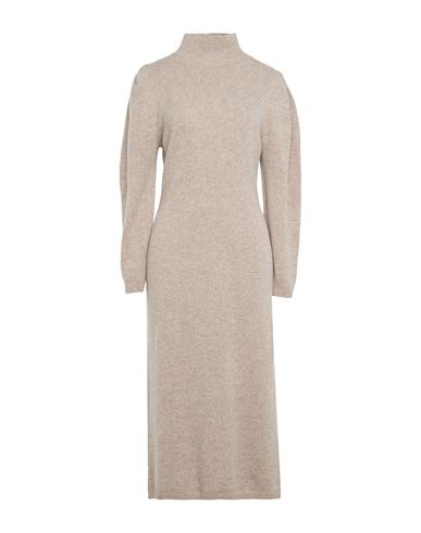 Ba&sh Ba & Sh Woman Midi Dress Beige Size 2 Wool, Polyamide
