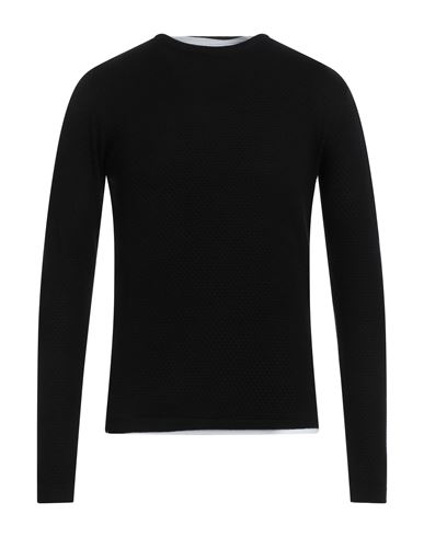 Hamaki-ho Man Sweater Black Size Xxl Cotton, Acrylic