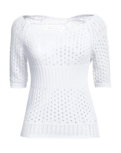 Elisa Cavaletti By Daniela Dallavalle Woman Sweater White Size 6 Rayon, Polyamide