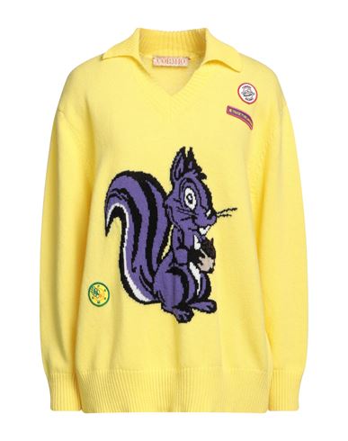 Shop Cormio Woman Sweater Yellow Size M Wool