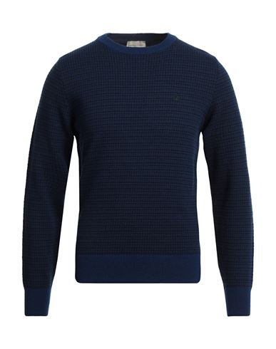 Brooksfield Man Sweater Bright Blue Size 38 Virgin Wool, Acrylic, Wool, Viscose