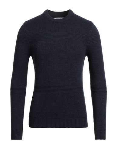 Hamaki-ho Man Sweater Navy Blue Size Xxl Acrylic, Nylon