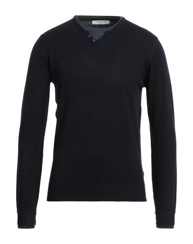 Hamaki-ho Man Sweater Midnight Blue Size Xxl Polyester, Nylon, Viscose, Acrylic, Wool