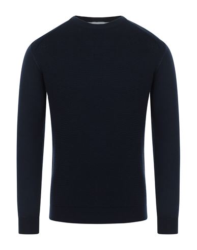 Gazzarrini Man Sweater Navy Blue Size Xxl Polyester, Acrylic, Nylon, Merino Wool In Black
