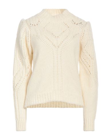 Ba&sh Ba & Sh Woman Sweater Ivory Size 3 Wool, Alpaca Wool, Polyamide In White