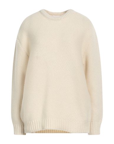 Shop Chloé Woman Sweater Cream Size S Cashmere In White