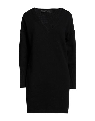 Federica Tosi Woman Sweater Black Size 6 Wool, Cashmere