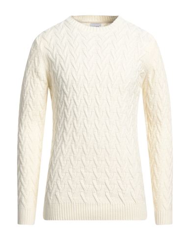 Sseinse Man Sweater Ivory Size Xl Acrylic, Nylon In White