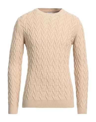 Sseinse Man Sweater Beige Size L Acrylic, Nylon