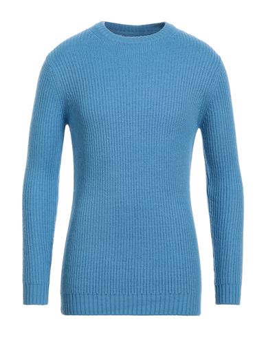 Sseinse Man Sweater Azure Size Xl Acrylic, Nylon In Blue
