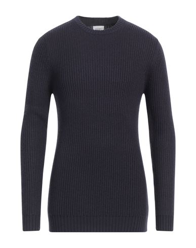 Shop Sseinse Man Sweater Navy Blue Size S Acrylic, Nylon