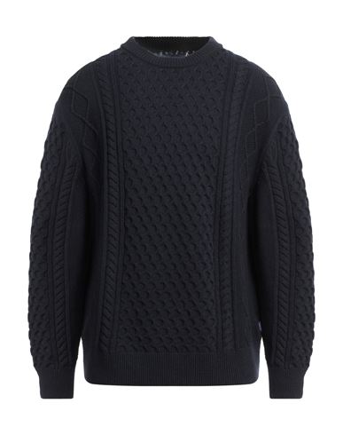 Gant Man Sweater Navy Blue Size Xl Cotton, Wool