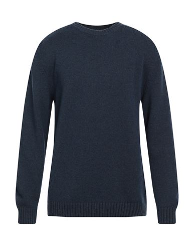 Daniele Fiesoli Man Sweater Slate Blue Size Xxl Merino Wool